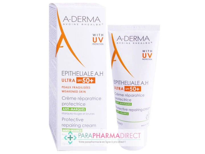A Derma A-Derma Epithéliale A.H ULTRA Crème Réparatrice Apaisante SPF50+ 100ml 1 A Derma A-Derma Epithéliale A.H ULTRA Crème Réparatrice Apaisante SPF50+ 100ml