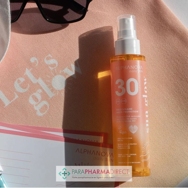 Alphanova Daily Sun Huile Solaire Hautre Protection SPF30 125ml 2 Alphanova Daily Sun Huile Solaire Hautre Protection SPF30 125ml – Image 2