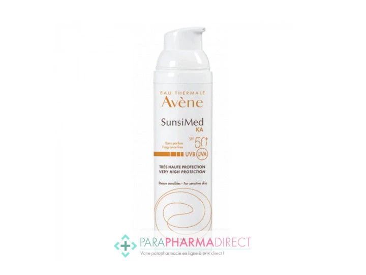Avène Solaire SunsiMed KA SPF50+ Peaux Sensibles 80ml 1 Avène Solaire SunsiMed KA SPF50+ Peaux Sensibles 80ml