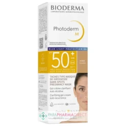 Bioderma Photoderm M SPF50+ - Teintée Dorée - Gel Crème Clarifiant Anti-Récidive - Taches Type Masque De Grossesse 40ml 7 Bioderma Photoderm M SPF50+ - Teintée Dorée - Gel Crème Clarifiant Anti-Récidive - Taches Type Masque De Grossesse 40ml -Mekup Skincare Magasin bioderma photoderm max spf50 solaire cre bioderma protection visage 3 6346822a190c7