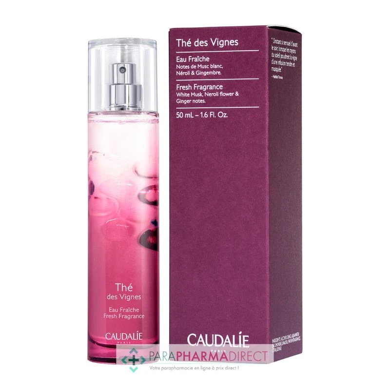 Caudalie Thé Des Vignes - Eau Fraîche 50ml 2 Caudalie Thé Des Vignes - Eau Fraîche 50ml – Image 2