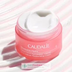 Caudalie Vinosource-Hydra - Crème S.O.S Hydratation Intense 50ml -Mekup Skincare Magasin caudalie vinosource hydra creme s o s hydratation intense 50ml caudalie cremes de jour 4 64d241b7286e7