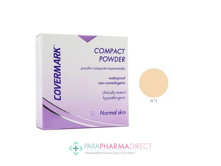 Covermark Compact Powder Normal Skin 1 10g 1 Covermark Compact Powder Normal Skin 1 10g