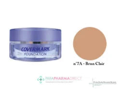 Covermark Foundation Fond De Teint Maquillage Camouflage Imperméable N°07A Brun Clair 15ml