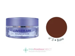 Covermark Foundation Fond De Teint Maquillage Camouflage Imperméable N°05 Bistre 15ml