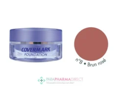 Covermark Foundation Fond De Teint Maquillage Camouflage Imperméable N°08 Brun Rosé 15ml