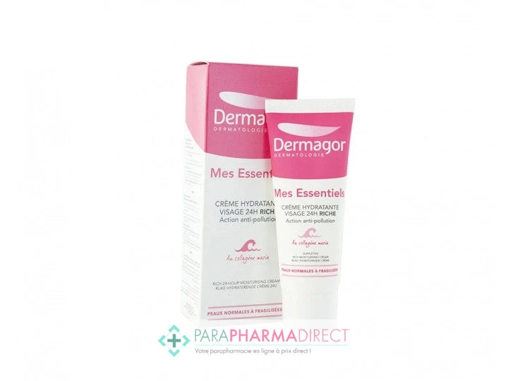 Dermagor Mes Essentiels Crème Hydratante Visage 24h Riche 40ml 1 Dermagor Mes Essentiels Crème Hydratante Visage 24h Riche 40ml