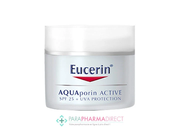 Eucerin Aquaporin Active Soin Hydratant SPF25 Peau Sensible 50ml 1 Eucerin Aquaporin Active Soin Hydratant SPF25 Peau Sensible 50ml