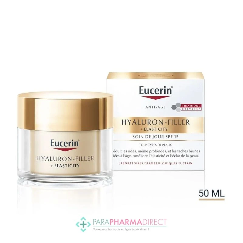 Eucerin Hyaluron-Filler + Elasticity Soin De Jour SPF 15 1 Eucerin Hyaluron-Filler + Elasticity Soin De Jour SPF 15