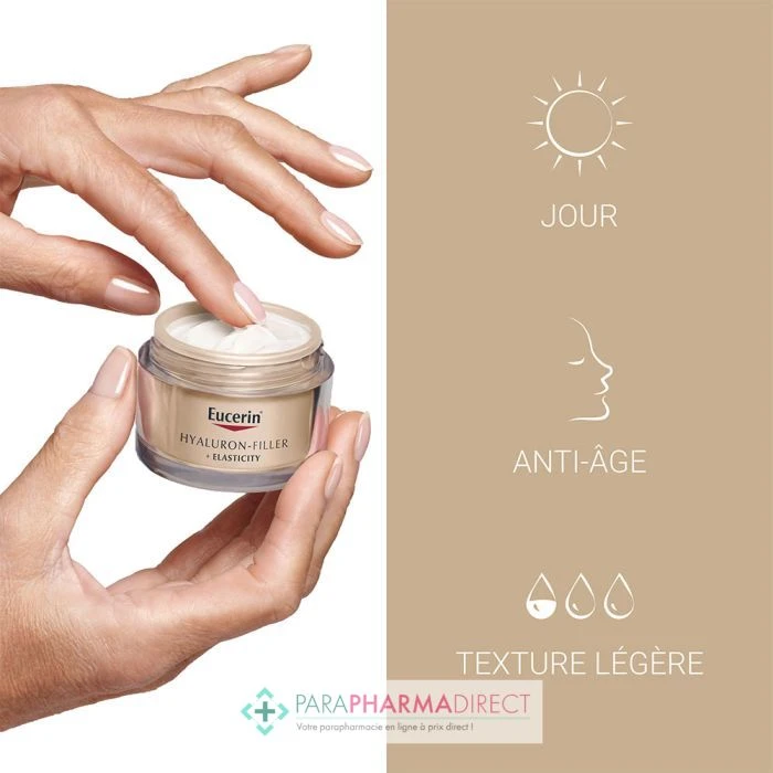 Eucerin Hyaluron-Filler + Elasticity Soin De Jour SPF 15 3 Eucerin Hyaluron-Filler + Elasticity Soin De Jour SPF 15 – Image 3