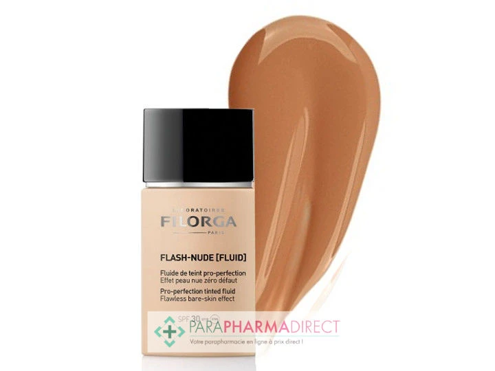 Filorga Flash-Nude Fluide De Teint Pro-Perfection SPF30 Teinte 03 Amber 30ml 1 Filorga Flash-Nude Fluide De Teint Pro-Perfection SPF30 Teinte 03 Amber 30ml