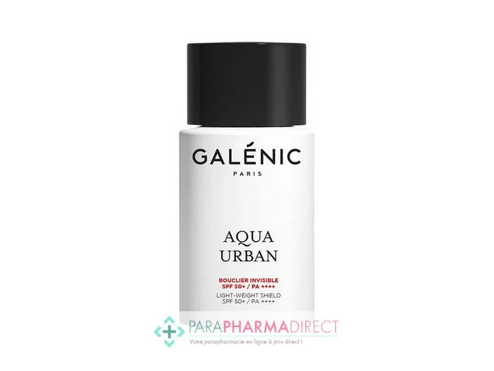 Galénic Aqua Urban Fluide Bouclier Invisible SPF50+ 40ml 1 Galénic Aqua Urban Fluide Bouclier Invisible SPF50+ 40ml