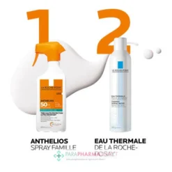 LA ROCHE-POSAY La Roche Posay Anthelios - SPF50+ - Spray Familial - Sans Parfum 300ml -Mekup Skincare Magasin la roche posay anthelios spf50 spray familial sans parfum 300ml la roche posay 5 64c384e4b9bbb
