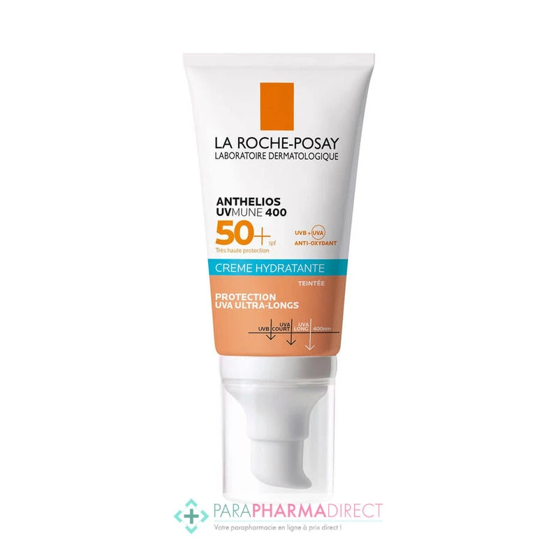 LA ROCHE-POSAY La Roche Posay Anthelios UVmune 400 - SPF50+ - Crème Hydratante Teintée 50ml 1 LA ROCHE-POSAY La Roche Posay Anthelios UVmune 400 - SPF50+ - Crème Hydratante Teintée 50ml