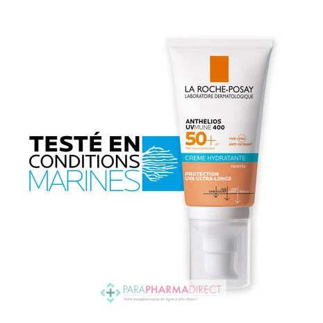 LA ROCHE-POSAY La Roche Posay Anthelios UVmune 400 - SPF50+ - Crème Hydratante Teintée 50ml 5 LA ROCHE-POSAY La Roche Posay Anthelios UVmune 400 - SPF50+ - Crème Hydratante Teintée 50ml – Image 5