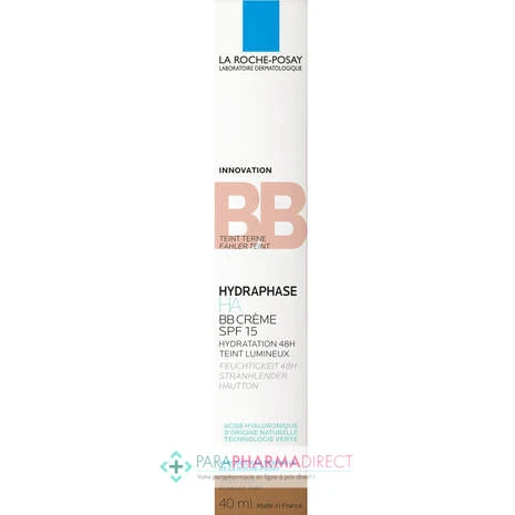 LA ROCHE-POSAY La Roche Posay Hydraphase HA BB Crème SPF15 - Teinte Foncée 40ml 2 LA ROCHE-POSAY La Roche Posay Hydraphase HA BB Crème SPF15 - Teinte Foncée 40ml – Image 2