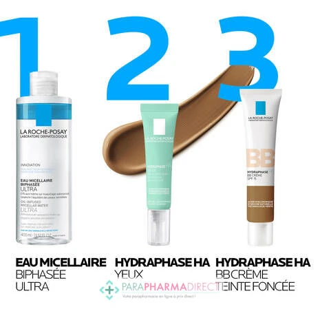 LA ROCHE-POSAY La Roche Posay Hydraphase HA BB Crème SPF15 - Teinte Foncée 40ml 5 LA ROCHE-POSAY La Roche Posay Hydraphase HA BB Crème SPF15 - Teinte Foncée 40ml – Image 5