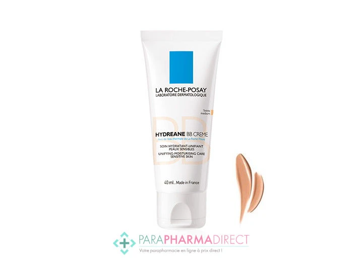 LA ROCHE-POSAY La Roche Posay Hydreane BB Crème Soin Hydratant Unifiant Teinte Medium 40ml 1 LA ROCHE-POSAY La Roche Posay Hydreane BB Crème Soin Hydratant Unifiant Teinte Medium 40ml