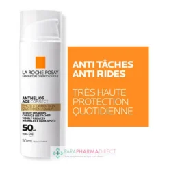 LA ROCHE-POSAY La Roche Posay Anthelios Age Correct - SPF50 - Photocorrection - Soin Quotidien 50ml 9 LA ROCHE-POSAY La Roche Posay Anthelios Age Correct - SPF50 - Photocorrection - Soin Quotidien 50ml -Mekup Skincare Magasin la roche posay solaire anthelios age correct tres haute protection spf50 avec pa la roche posay protection visage 4 64a577dcedbca