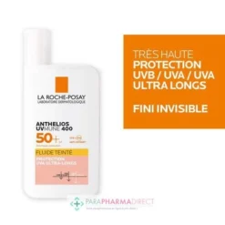 LA ROCHE-POSAY La Roche Posay Anthelios UVmune 400 - SPF50+ - Fluide Teinté 50ml 8 LA ROCHE-POSAY La Roche Posay Anthelios UVmune 400 - SPF50+ - Fluide Teinté 50ml -Mekup Skincare Magasin la roche posay solaire anthelios fluide uvmune 400 teinte parfum la roche posay protection visage 3 64c0e076a0a66