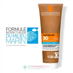 LA ROCHE-POSAY La Roche Posay Anthelios - SPF30 - Lait Hydratant - Sans Parfum 250ml -Mekup Skincare Magasin la roche posay solaire anthelios lait hydratant spf30 haute protection 250ml la roche posay protection corps 4 64c2486b53a27