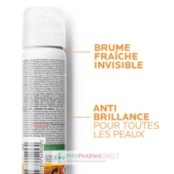 LA ROCHE-POSAY La Roche Posay Anthelios - SPF50 - Brume Fraîche Invisible - Anti-Brillance 75ml -Mekup Skincare Magasin la roche posay solaire anthelios spf50 a la roche posay protection visage 3 64c23ac17cea6