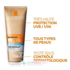 LA ROCHE-POSAY La Roche Posay Anthelios - SPF50+ - Lait Hydratant - Sans Parfum 250ml 9 LA ROCHE-POSAY La Roche Posay Anthelios - SPF50+ - Lait Hydratant - Sans Parfum 250ml -Mekup Skincare Magasin la roche posay solaire anthelios spf50 lait hydratant sans parfum tres haute pro la roche posay protection visage 4 64c25a44f1ff7