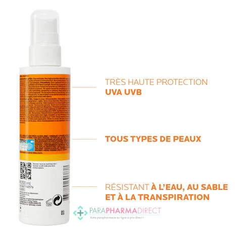 LA ROCHE-POSAY La Roche Posay Anthelios - SPF50+ - Spray Invisible 200ml 5 LA ROCHE-POSAY La Roche Posay Anthelios - SPF50+ - Spray Invisible 200ml – Image 5