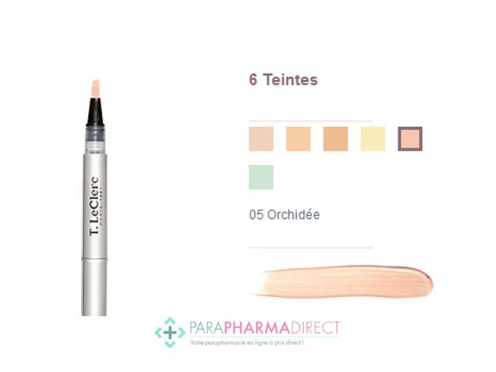 T.LeClerc Fluide Correcteur 05 Orchidée 1,5ml 1 T.LeClerc Fluide Correcteur 05 Orchidée 1,5ml