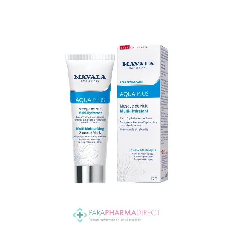 Mavala Aqua Plus Masque De Nuit Multi-Hydratant 75 Ml 1 Mavala Aqua Plus Masque De Nuit Multi-Hydratant 75 Ml
