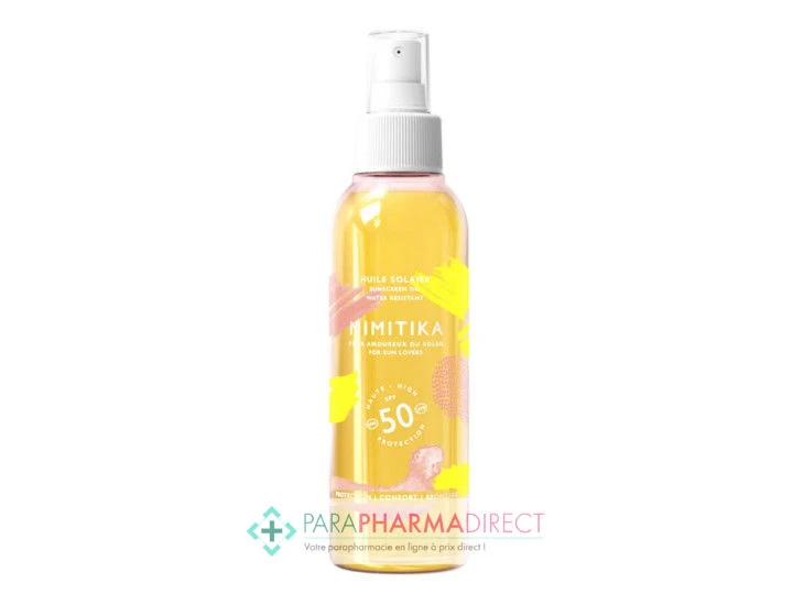 Mimitika Huile Solaire Protectrice SPF50 150ml 1 Mimitika Huile Solaire Protectrice SPF50 150ml