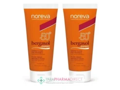 Noreva Bergasol Expert SPF50+ Crème Fluide Fini Invisible 2x50ml