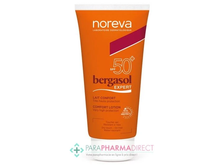 Noreva Bergasol Expert SPF50+ Lait Confort 150ml 1 Noreva Bergasol Expert SPF50+ Lait Confort 150ml