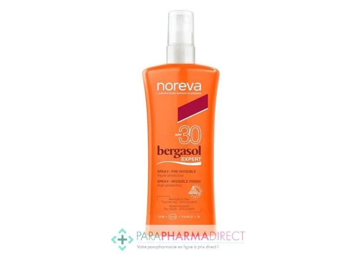Noreva Bergasol Expert Spray Solaire Fini Invisible SPF30 125ml 1 Noreva Bergasol Expert Spray Solaire Fini Invisible SPF30 125ml