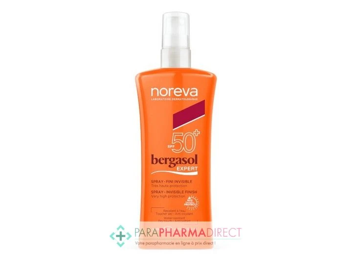 Noreva Bergasol Expert Spray Solaire Fini Invisible SPF50 125ml 1 Noreva Bergasol Expert Spray Solaire Fini Invisible SPF50 125ml