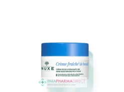 Nuxe Crème Fraiche De Beauté Crème Riche Hydratante 48h Peaux Sèches à Très Sèches 50ml