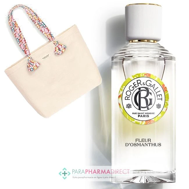 Roger & Gallet Fleur D'Osmanthus - Eau Parfumée Bienfaisante 100 Ml + 1 TOTE BAG OFFERT 1 Roger & Gallet Fleur D'Osmanthus - Eau Parfumée Bienfaisante 100 Ml + 1 TOTE BAG OFFERT