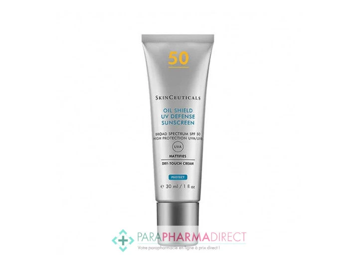 Skinceuticals 4. Oil Shield UV Defense SPF 50 Crème Solaire Matifiante Haute Protection Peau Mixte à Grasse 30ml 1 Skinceuticals 4. Oil Shield UV Defense SPF 50 Crème Solaire Matifiante Haute Protection Peau Mixte à Grasse 30ml