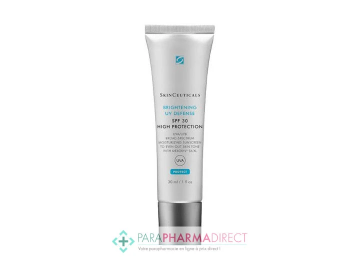 SkinCeuticals 4. Brigthening UV Defense SPF30 Protection Solaire Hydratante Visage Anti UVA/UVB à Large Spectre 30ml 1 SkinCeuticals 4. Brigthening UV Defense SPF30 Protection Solaire Hydratante Visage Anti UVA/UVB à Large Spectre 30ml