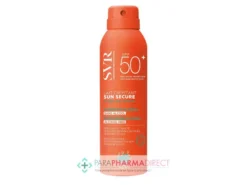 SVR Sun Secure SPF50+ Lait Crépitant Hydratant Invisible Sans Alcool 200ml