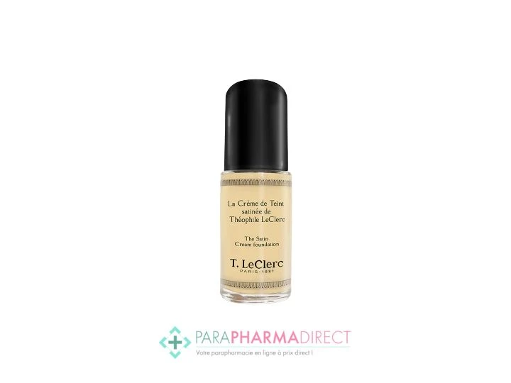 T.LeClerc La Crème De Teint Satinée 01 Ivoire Satiné 30ml 1 T.LeClerc La Crème De Teint Satinée 01 Ivoire Satiné 30ml