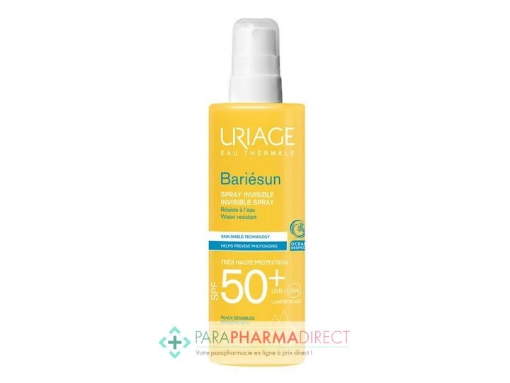 Uriage Bariésun Spray Invisible Solaire SPF50+ 200ml 1 Uriage Bariésun Spray Invisible Solaire SPF50+ 200ml
