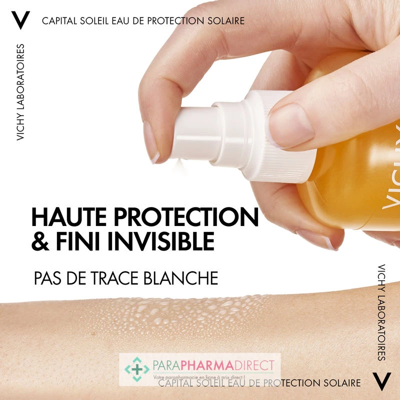 Vichy Capital Soleil SPF50 Eau De Protection Solaire Hâle Sublimé 200ml 4 Vichy Capital Soleil SPF50 Eau De Protection Solaire Hâle Sublimé 200ml – Image 4