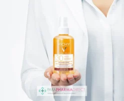 Vichy Capital Soleil SPF30 Eau De Protection Solaire Hâle Sublimé 200ml + Après Soleil 100ml OFFERT -Mekup Skincare Magasin vichy capital soleil spf50 eau de protection solaire hale sublime au beta offre vichy protection visage 5 628de75bd1dcd