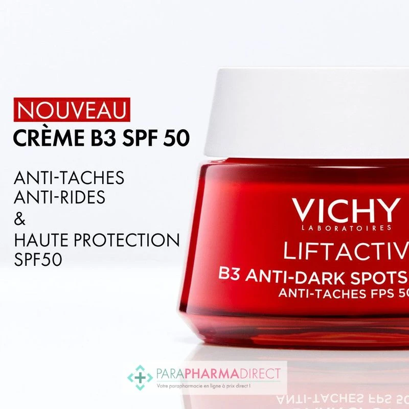Vichy Liftactiv - Crème B3 Anti-Tâches SPF50 50ml 2 Vichy Liftactiv - Crème B3 Anti-Tâches SPF50 50ml – Image 2