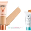Vichy MineralBlend Fond De Teint Hydratant Teint Frais Tenue 16H Teinte 09 Agate 30ml + Démaquillant 3en1 100ml OFFERT