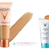 Vichy MineralBlend Fond De Teint Hydratant Teint Frais Tenue 16H Teinte 12 Sienna 30ml + Démaquillant 3en1 100ml OFFERT