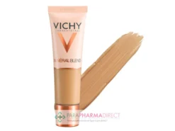 Vichy MineralBlend Fond De Teint Hydratant Teint Frais Tenue 16H Teinte 12 Sienna 30ml