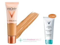 Vichy MineralBlend Fond De Teint Hydratant Teint Frais Tenue 16H Teinte 15 Terra 30ml + Démaquillant 3en1 100ml OFFERT